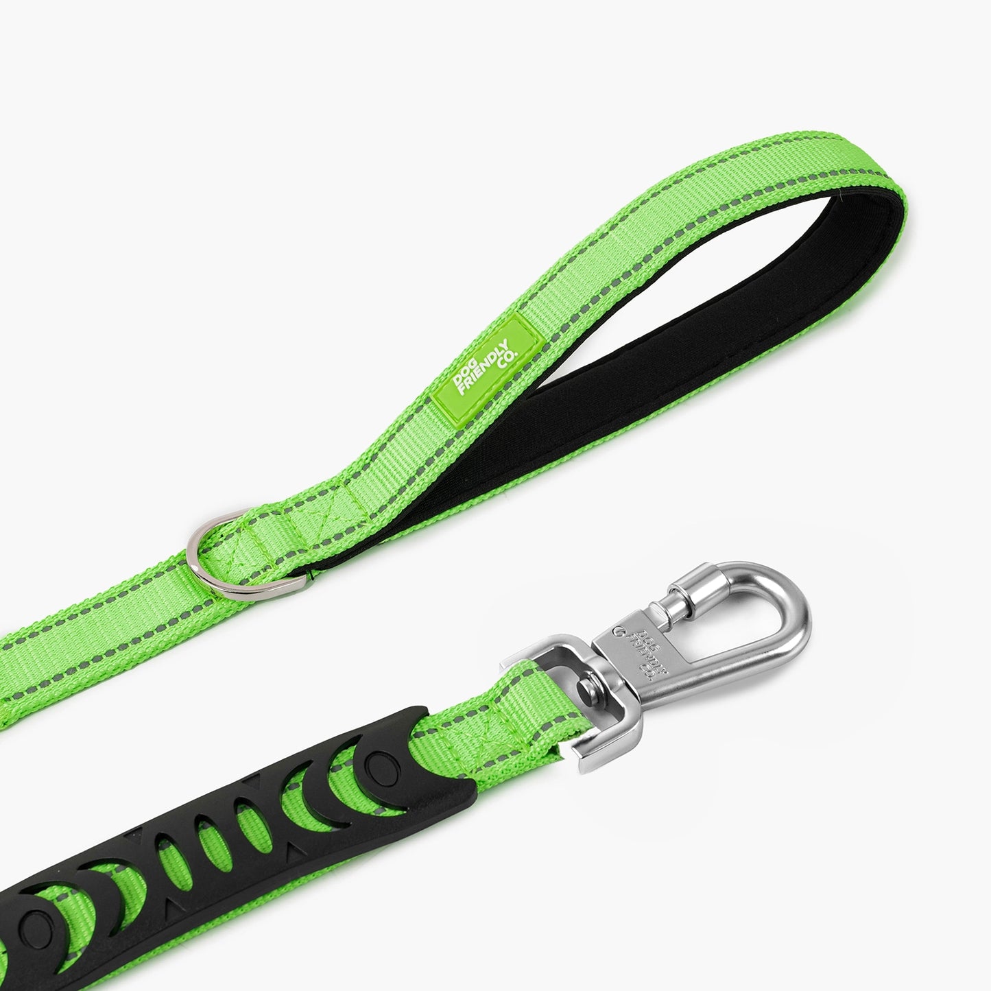 Bungee Dog Leash - Neon Green