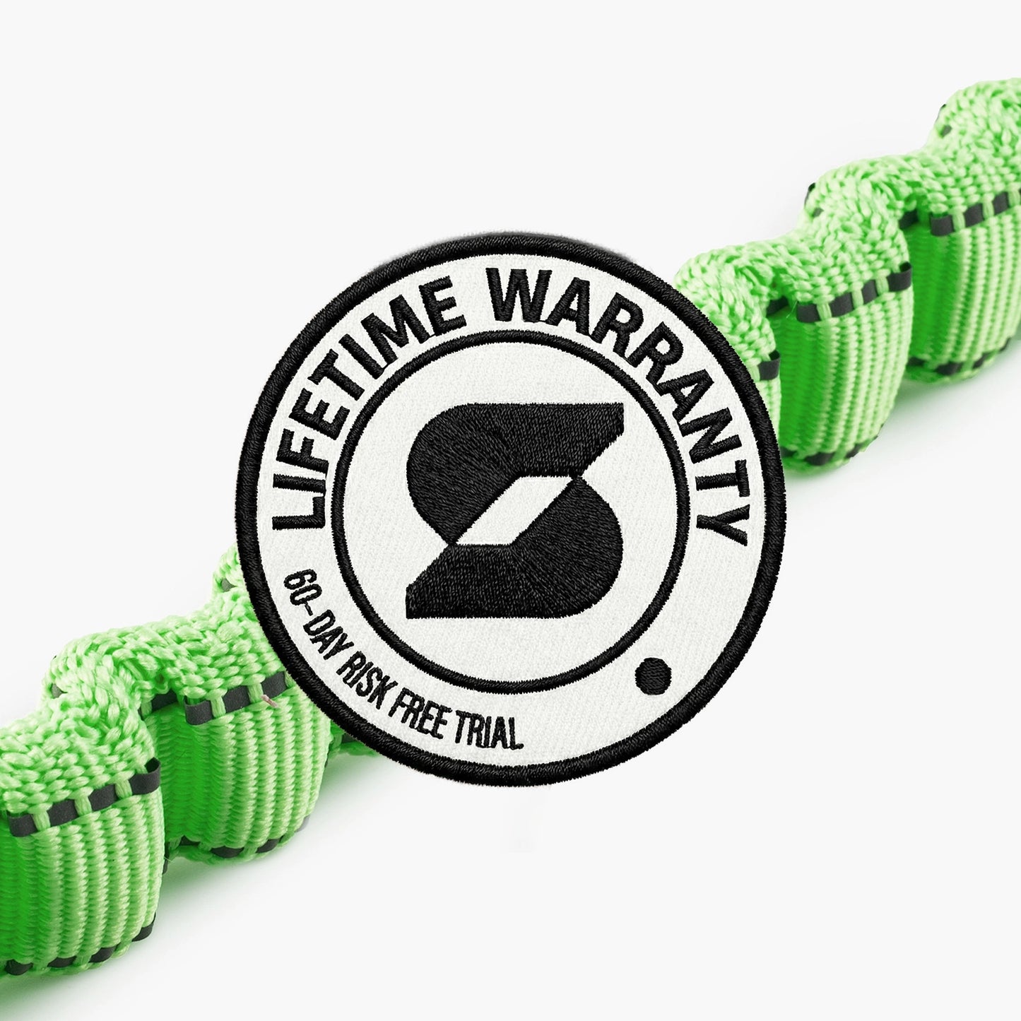 Bungee Dog Leash - Neon Green
