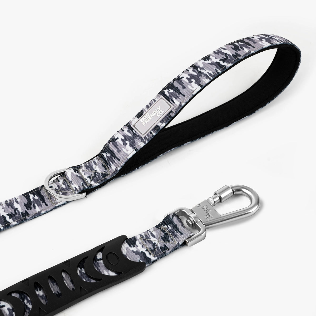 Bungee Dog Leash - Grey Camo
