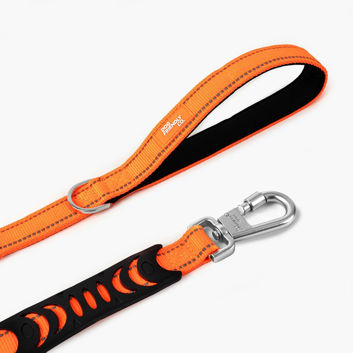 Bungee Dog Leash - Hi-Vis Orange