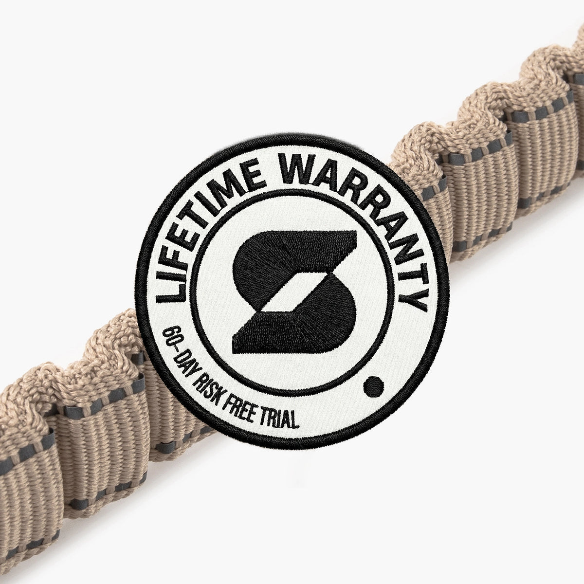 Bungee Dog Leash - Brown