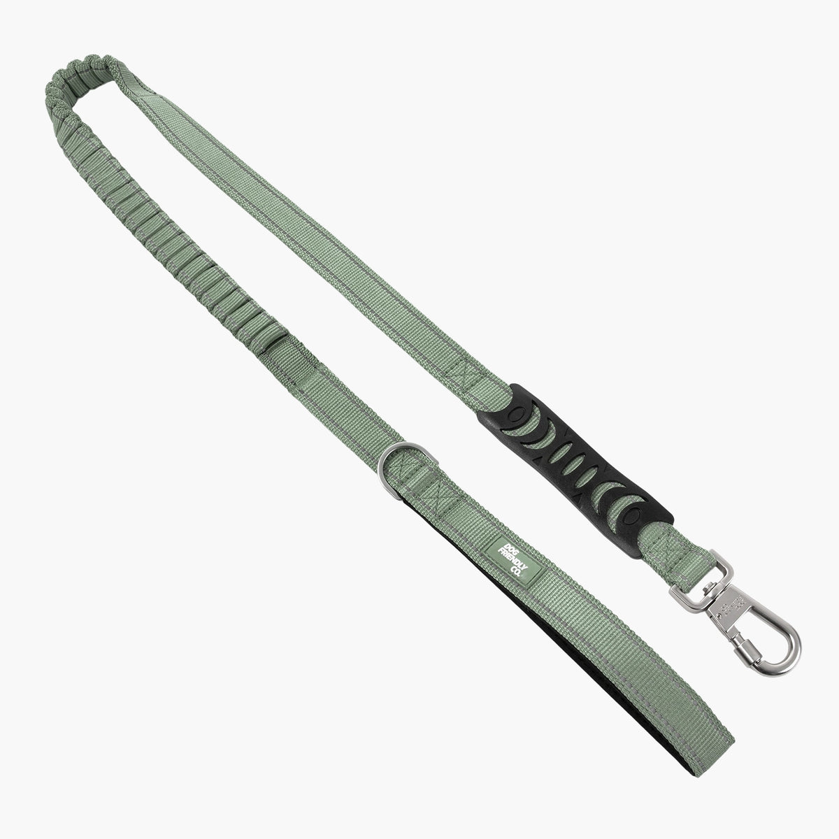 Bungee Dog Leash - Khaki