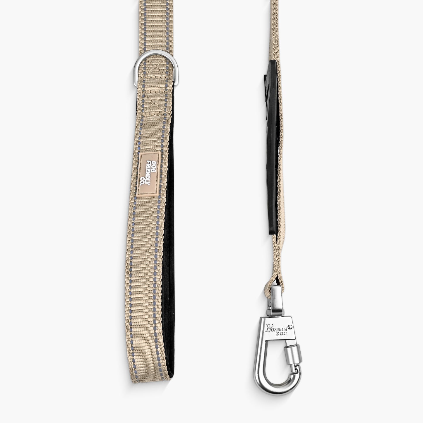 Bungee Dog Leash - Khaki