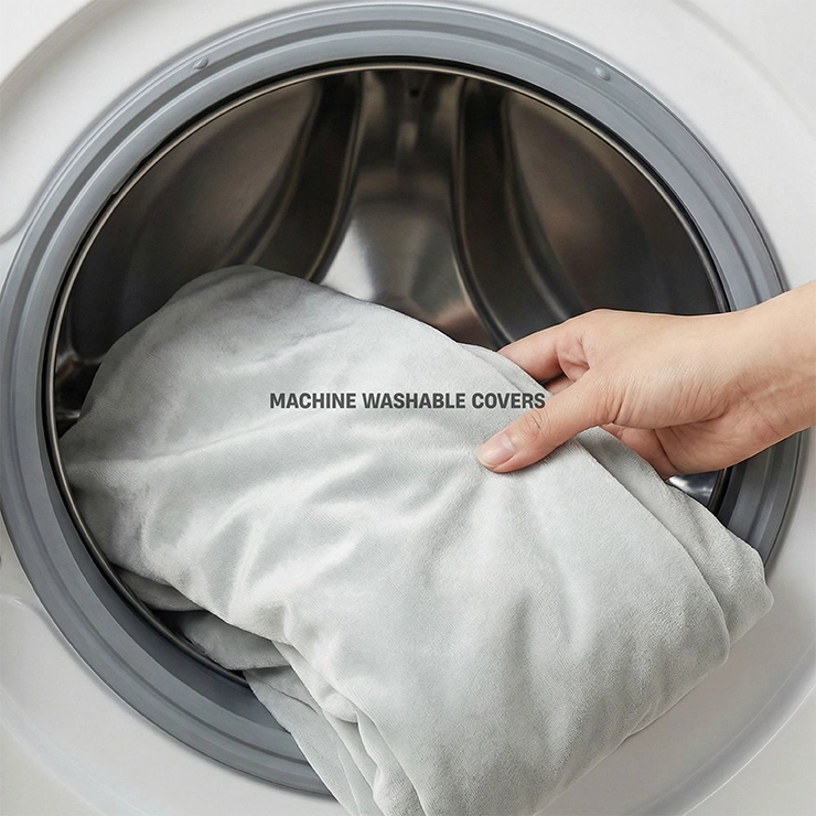 Chill Pill Memory Foam Dog Bed - Grey (Small)