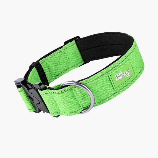 Tactical Dog Collar - Neon Green