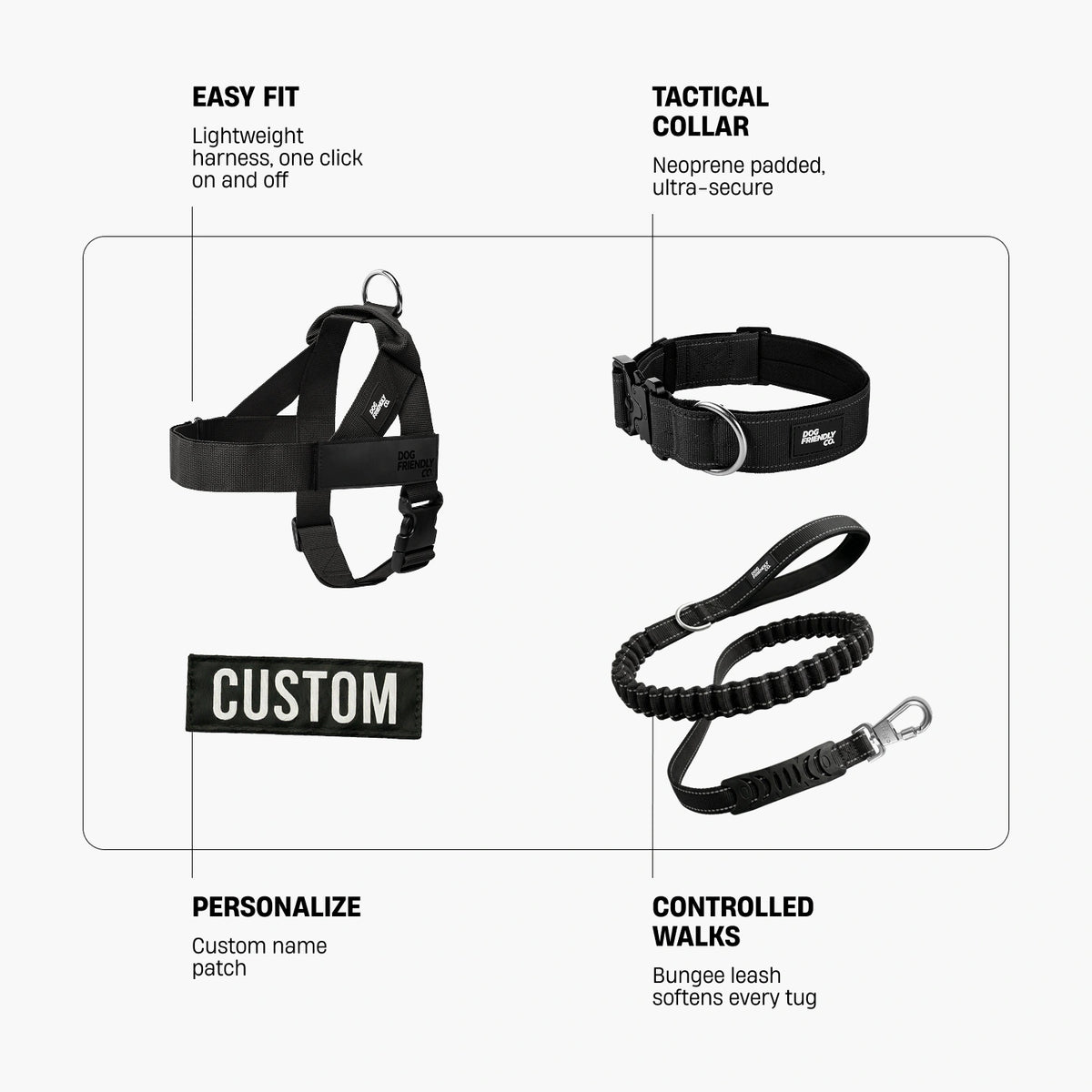 Dog Lovers Pack - Black