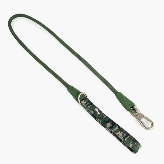 Rope Dog Leash - Green Camo