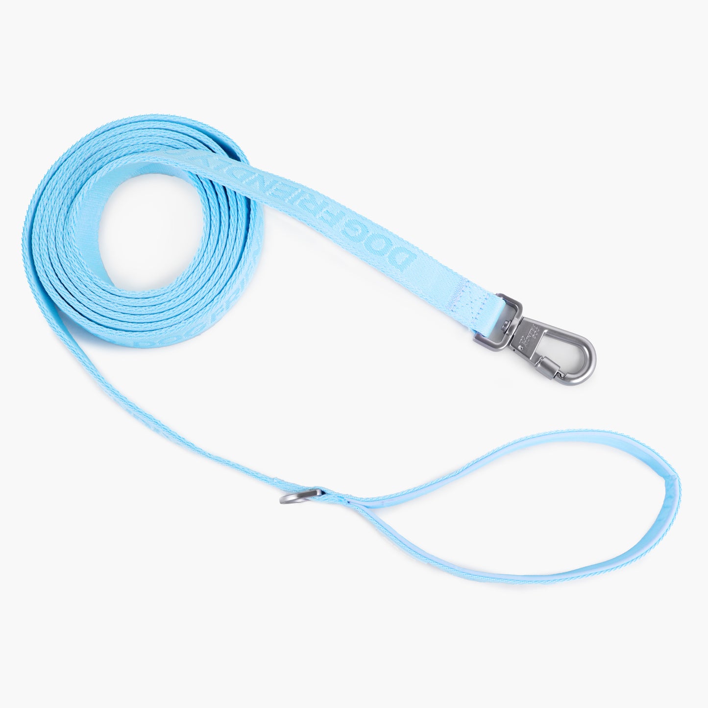 Long Dog Leash - Sky Blue