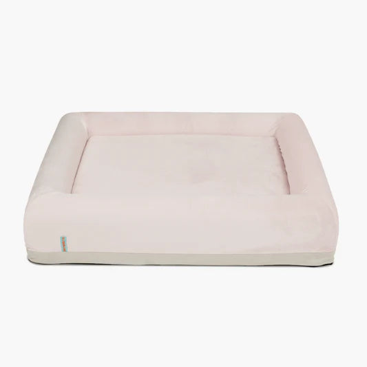 Premium Orthopedic Memory Foam Dog Bed - Pink