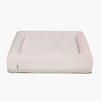 Premium Orthopedic Memory Foam Dog Bed - Pink