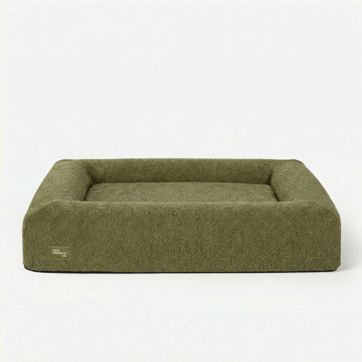 Bouclé Bed Replacement Cover - Green Bouclé
