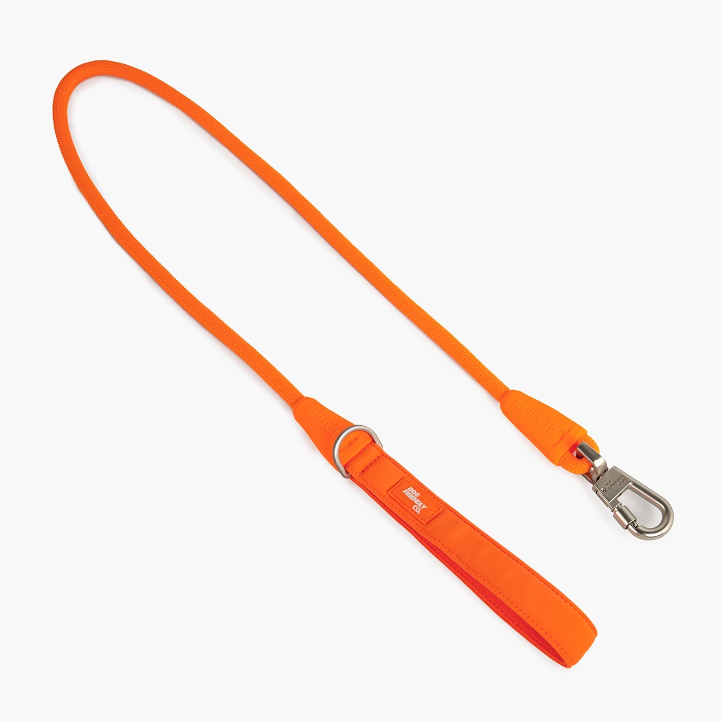 Rope Dog Leash - Hi-Vis Orange