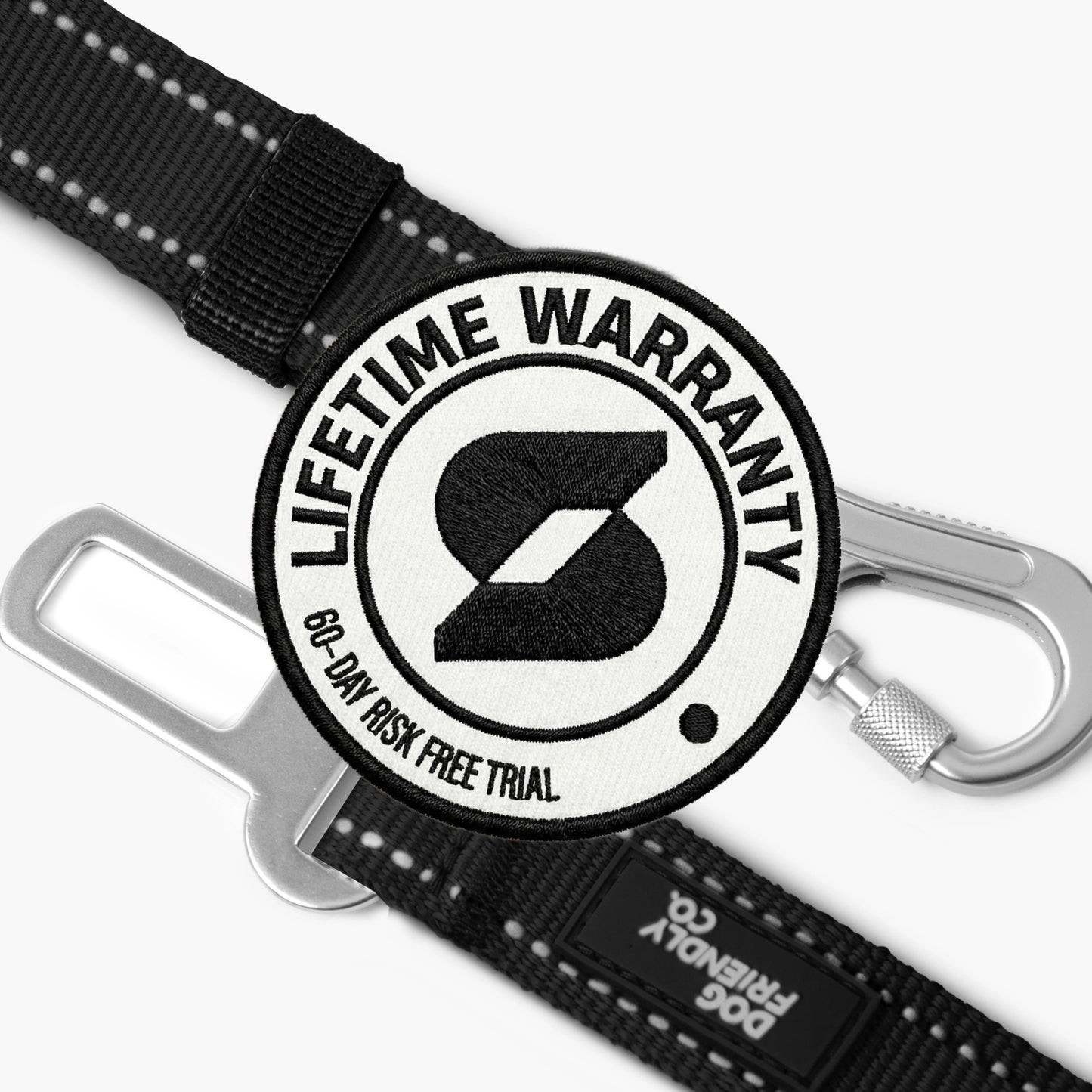 Dog Seat Belt - Black