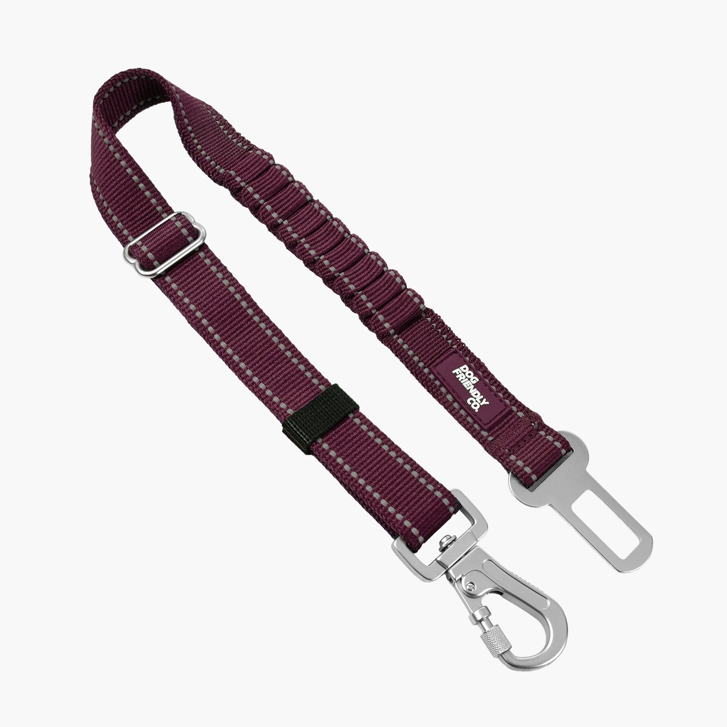 Dog Seat Belt - Burgundy