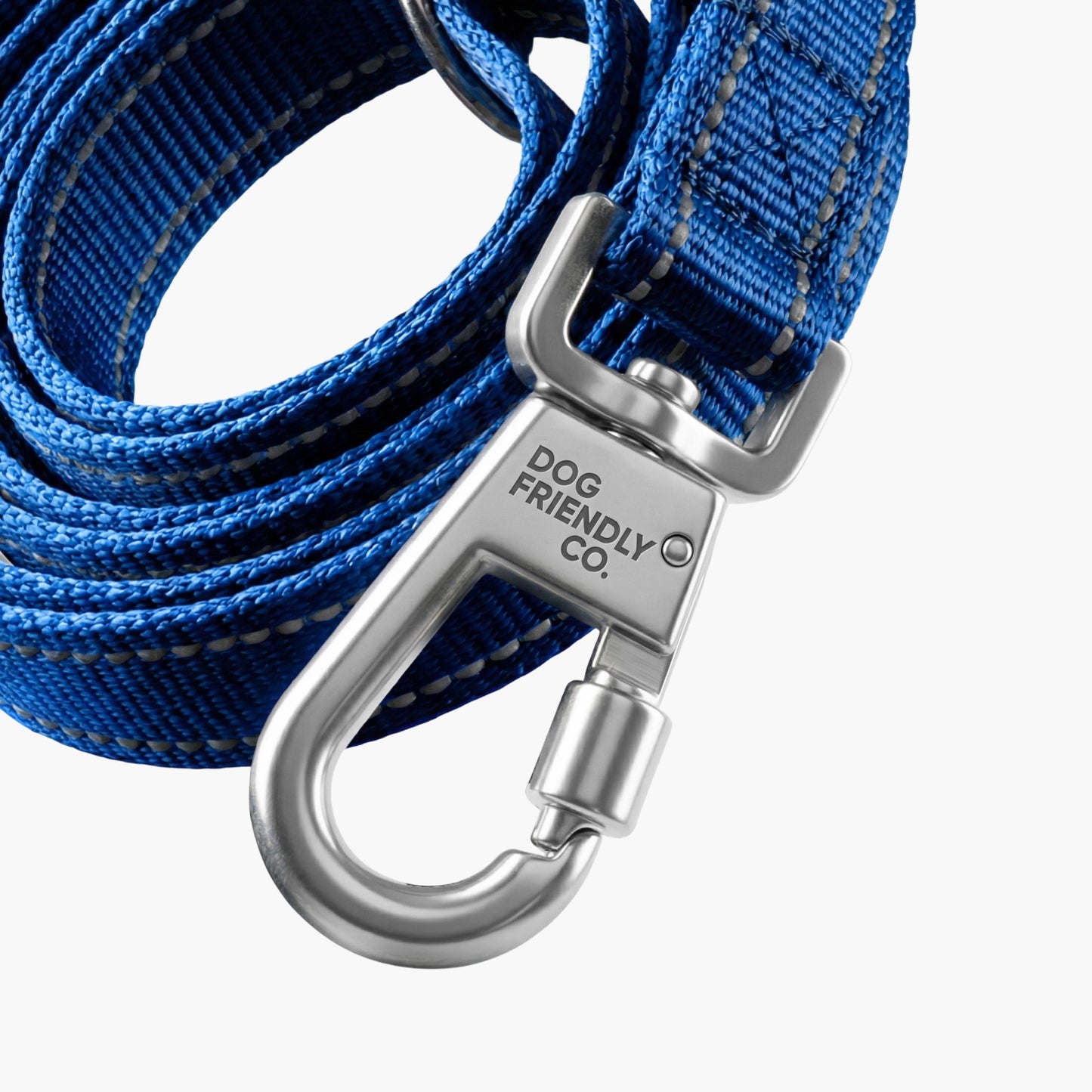 Short Trainer Dog Leash - Classic Blue