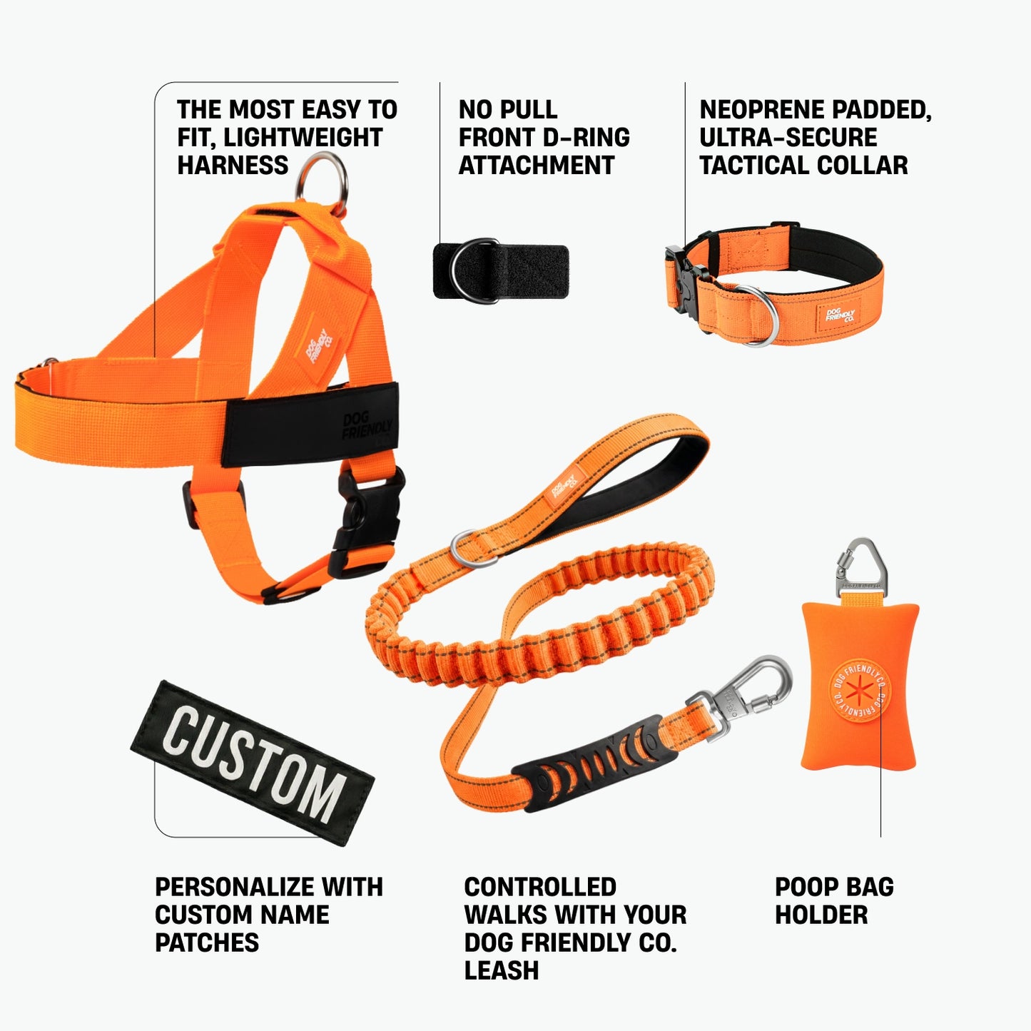 Ultimate No-Pull Bundle - Hi-Vis Orange